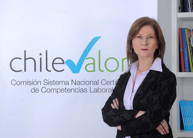 Ximena Concha Secretaria Ejecutiva del Sistema Nacional de Certificación de Competencias Laborales de Chile Valora